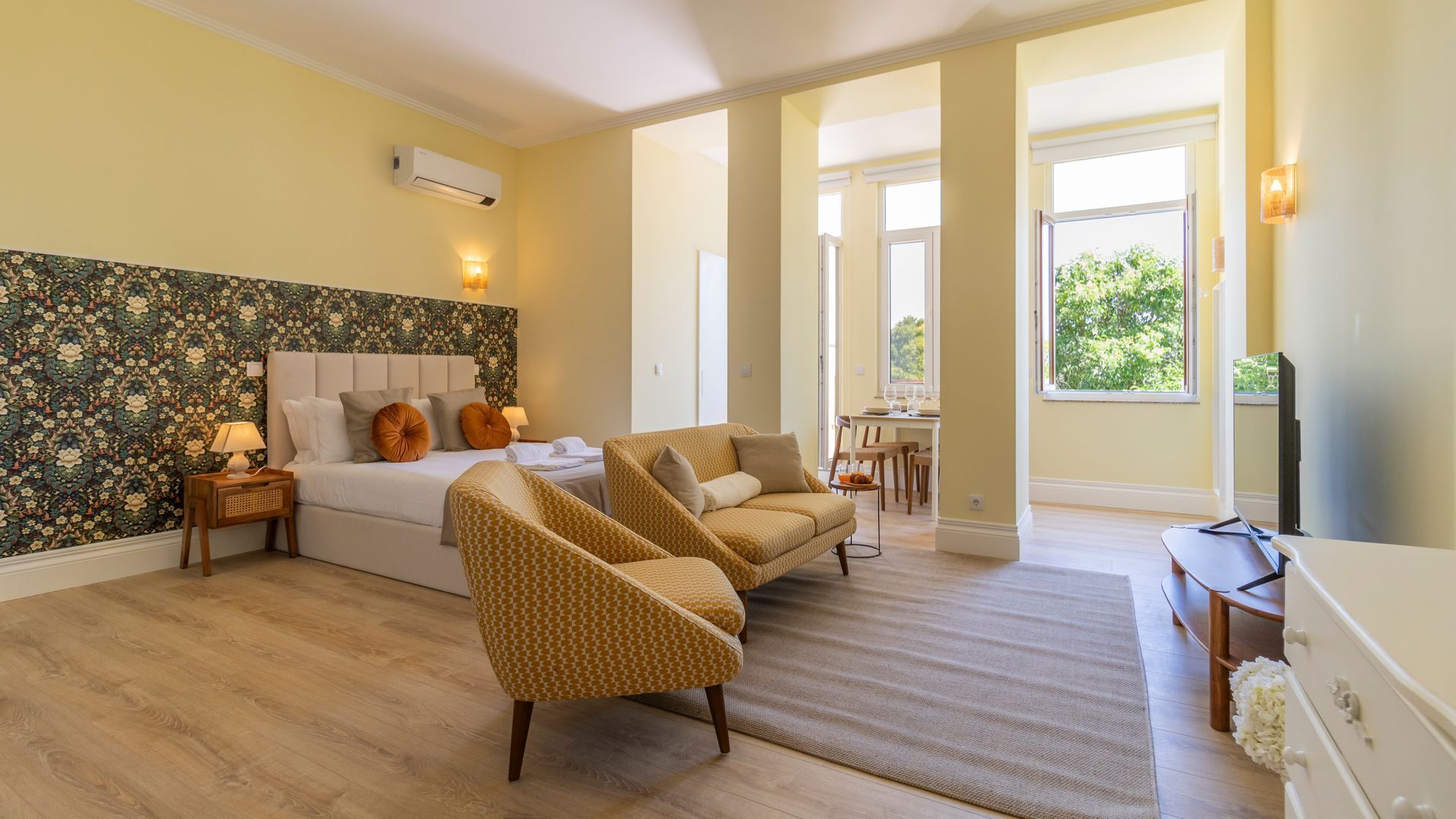 Strykjärn/strykbräda, gratis wi-fi och sängkläder