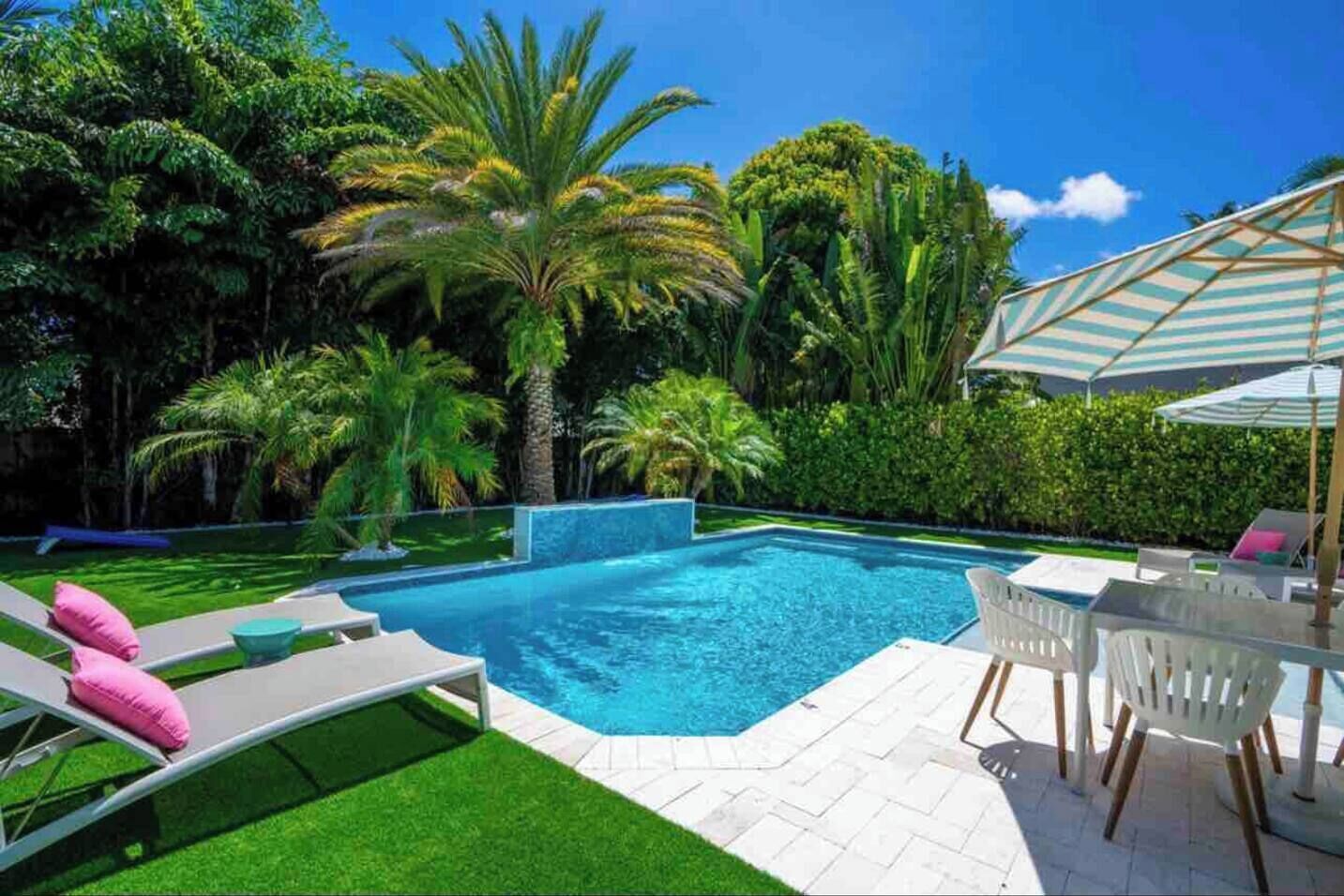 Außenpool, beheizter Pool