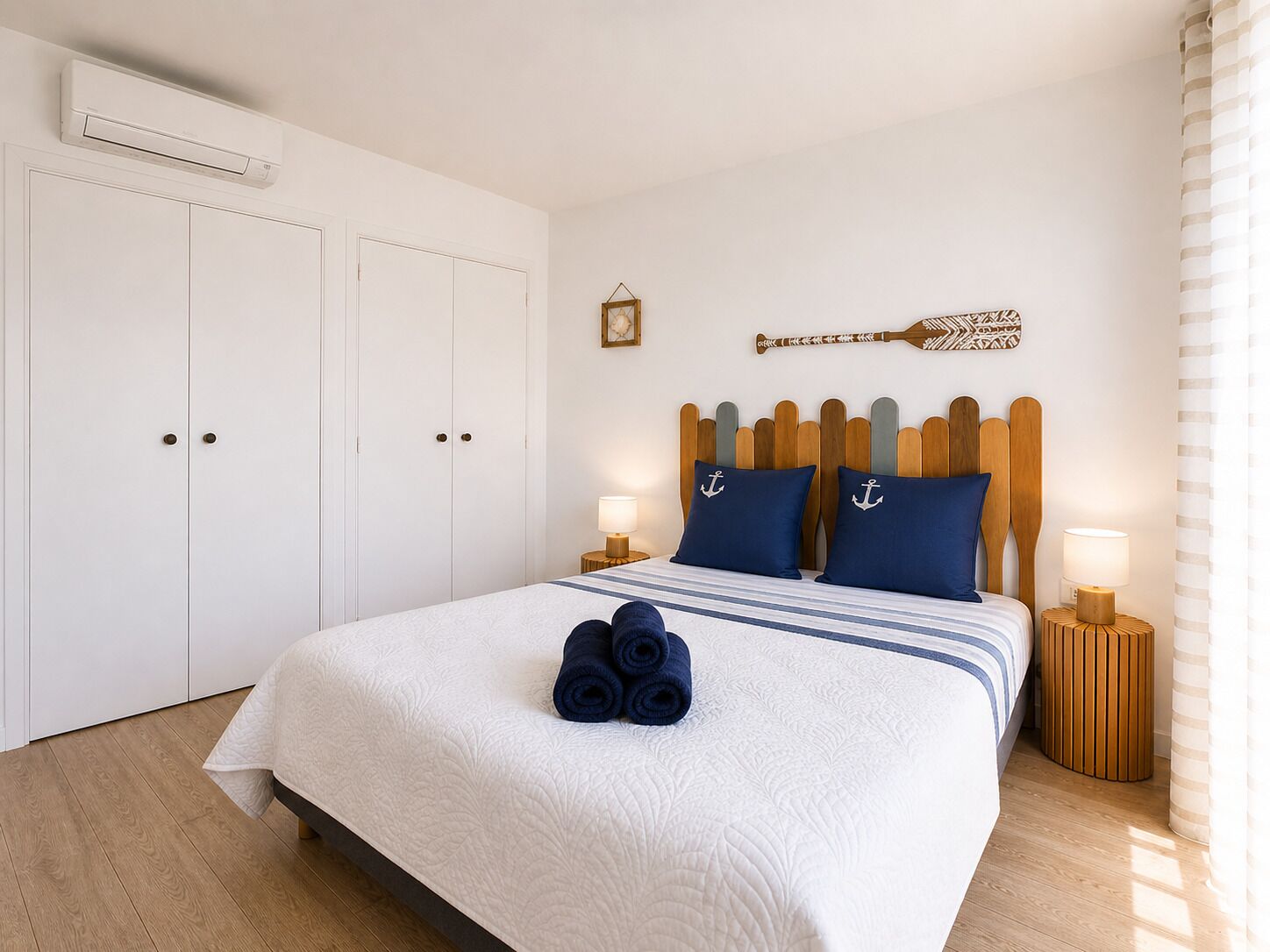 1 bedroom, iron/ironing board, travel crib, free WiFi