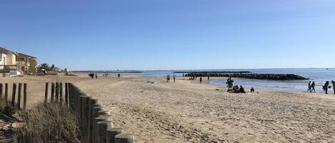 Am Strand, Strandtücher