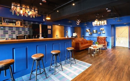 Sala de estar en el lobby