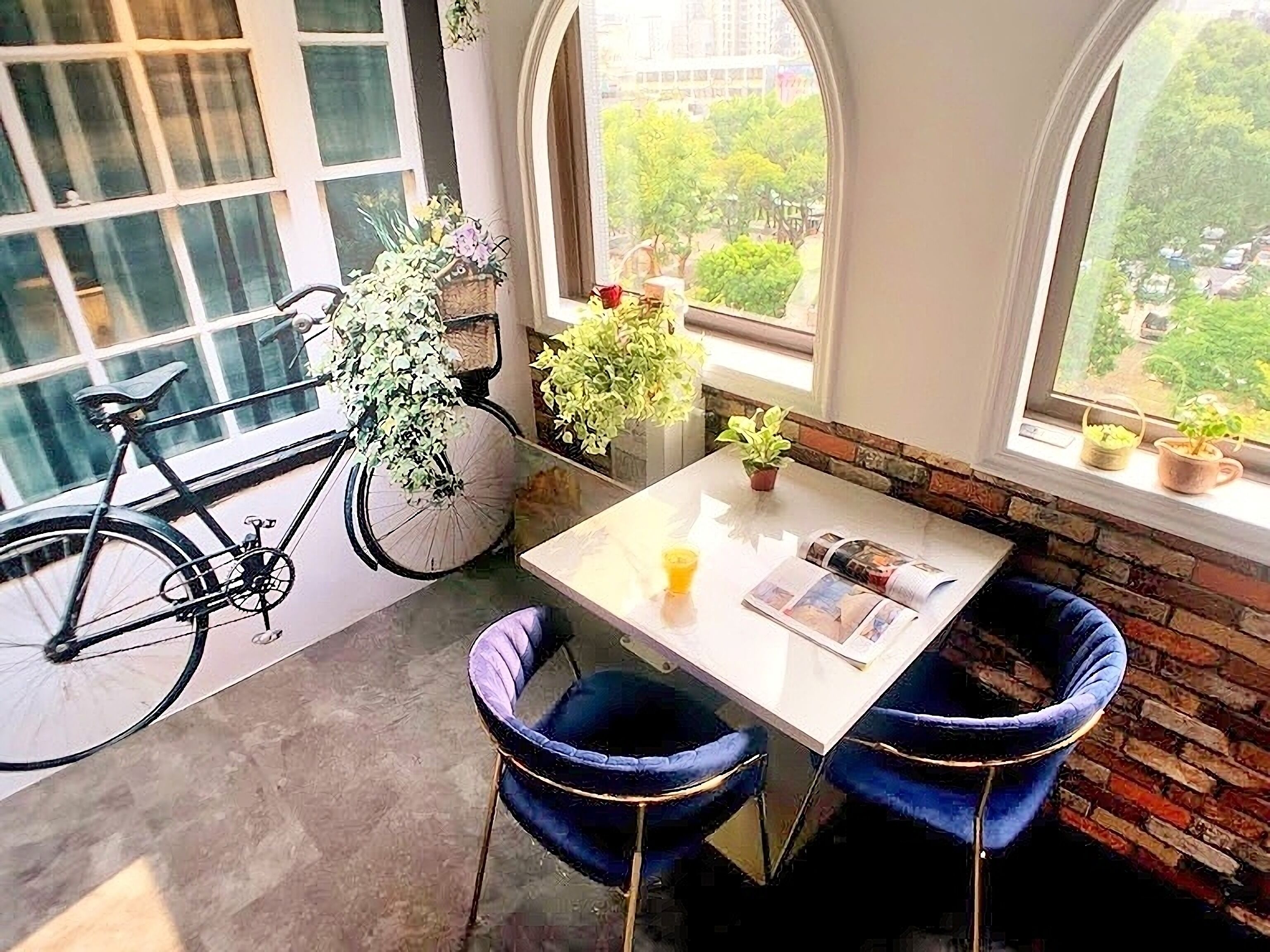 Sala de estar en el lobby