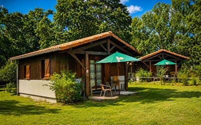 Cottage in a natural setting by the river