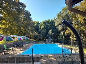 Pool - Cottage in a wooded park (Noaillan)