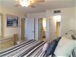 1 bedroom, iron/ironing board, travel crib, free WiFi