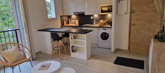 Studio Cosy, Calme sur Jardin à 150m du Château