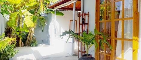 Overnatningsstedets facade