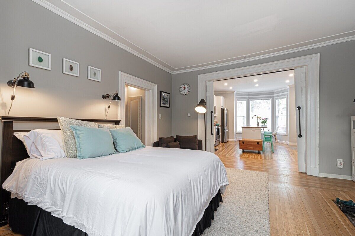 1 sovrum, strykjärn/strykbräda, gratis wi-fi och sängkläder