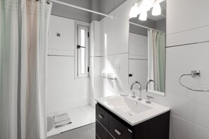 House | Bathroom | Shower, rainfall showerhead, bidet, towels