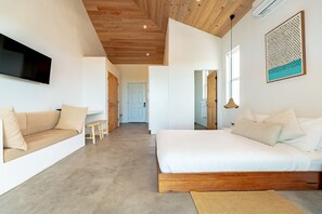 1 bedroom, WiFi, bed sheets - Modern Studio with Expansive Ocean View, Pool (Long Bay Hills)