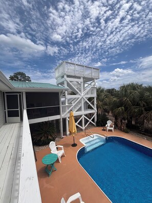 Pool - Sardegna- pool/dock home by Mashes Sands Beach! (Panacea)