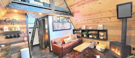 スマートテレビ、暖炉