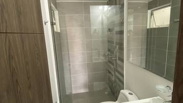 Towels, soap, toilet paper