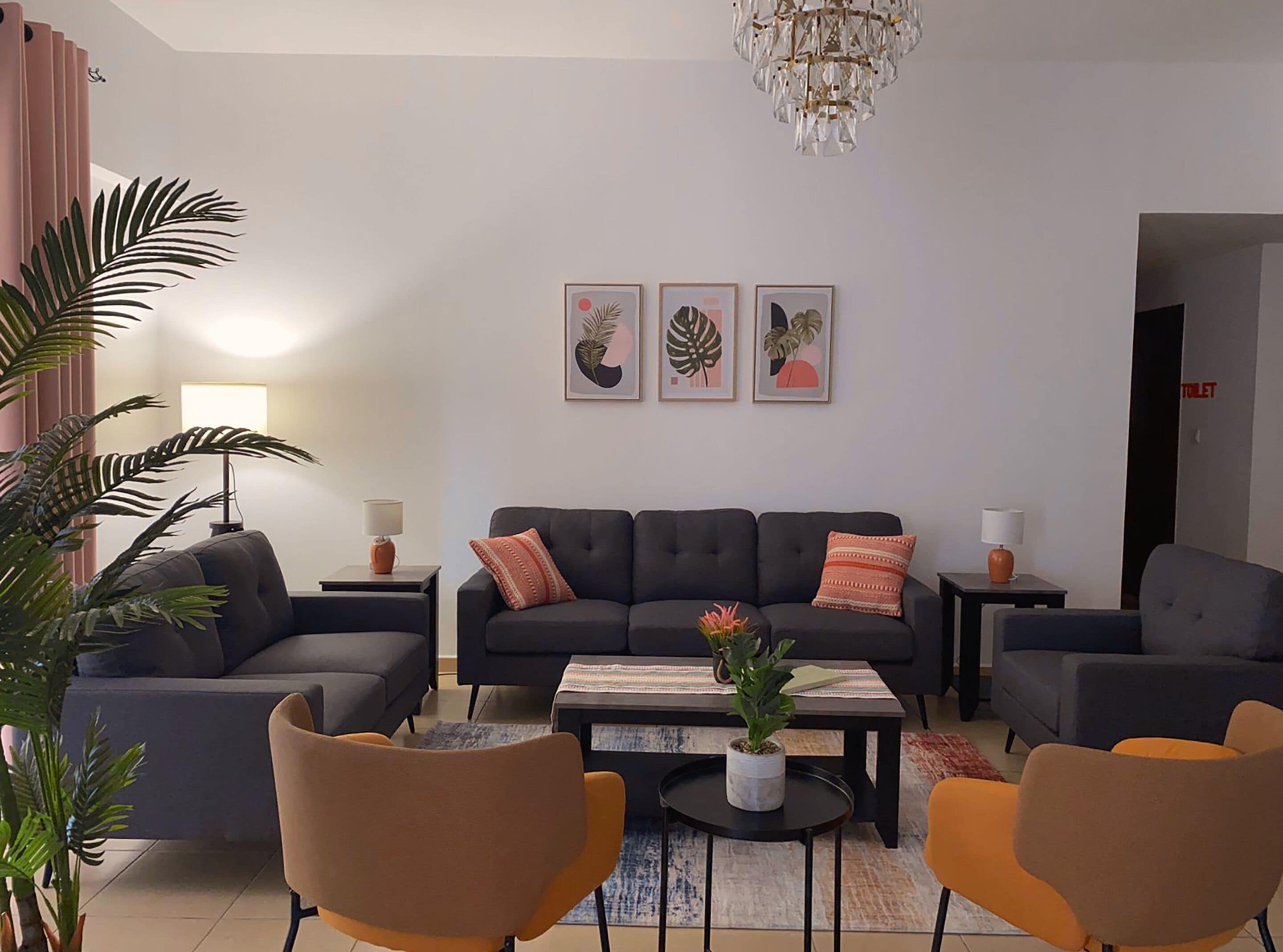 Sitzecke in der Lobby