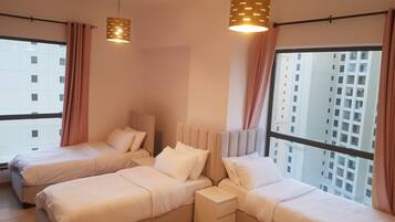 Pillowtop-Betten, individuell dekoriert, individuell eingerichtet