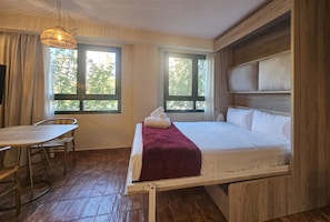 Ferros/tábuas de passar roupa, Wi-Fi de cortesia, roupa de cama