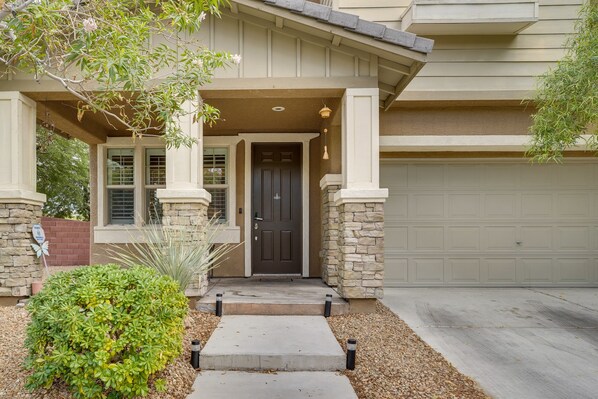 Exterior detail - Serene Las Vegas Home w/ Heated Pool: Near Strip! (Las Vegas)