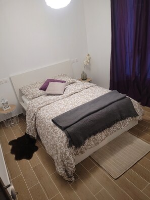 1 makuuhuone, ilmainen Wi-Fi, vuodevaatteet