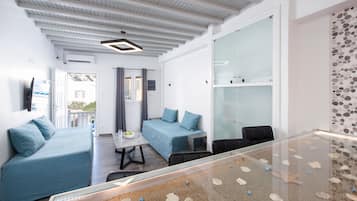 Appartement Confort, plusieurs lits | Coin séjour