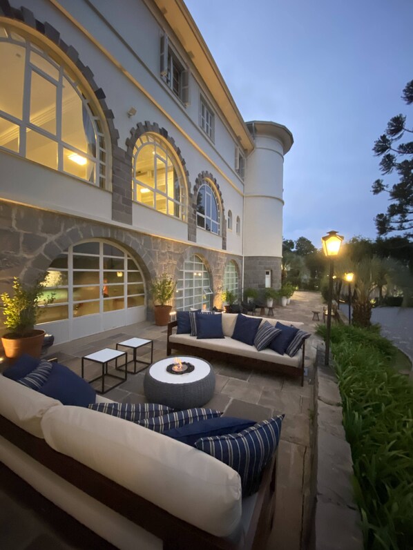 Fassade der Unterkunft