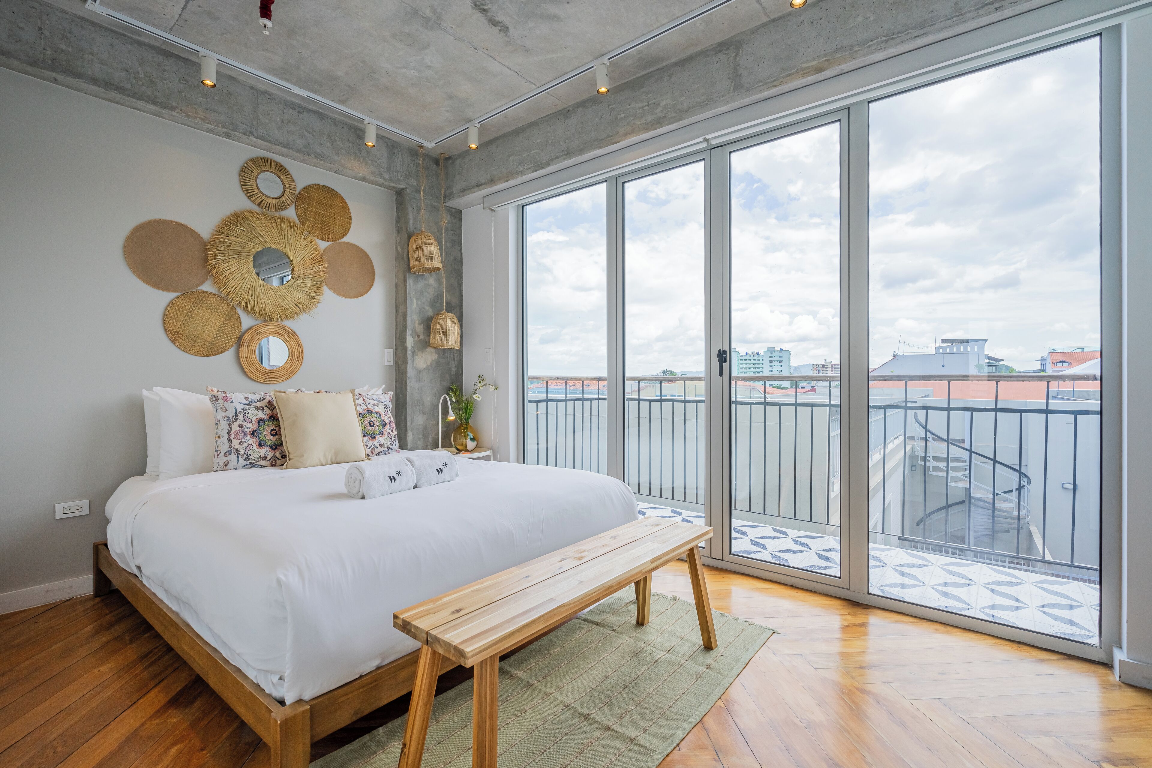 Apartment, 2 Schlafzimmer (CC4A) | Hochwertige Bettwaren, schallisolierte Zimmer, Bügeleisen/Bügelbrett