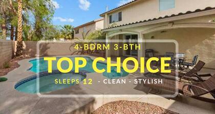 3000sqft House 8beds 3bath Pool Jacuzzi Bbqj