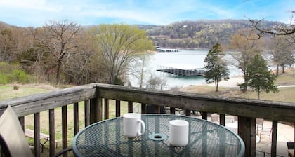 2BR Waterfront Cabin w/ Pool + Swim & Boat dock