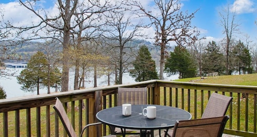 2 BR Waterfront Cabin w/ Pool + Swim & Boat dock