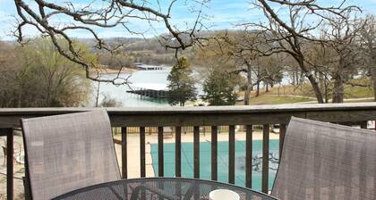 2BR Duplex Cabin w/ Pool + Swim & Boat dock