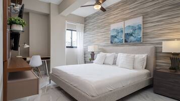 2 bedrooms, iron/ironing board