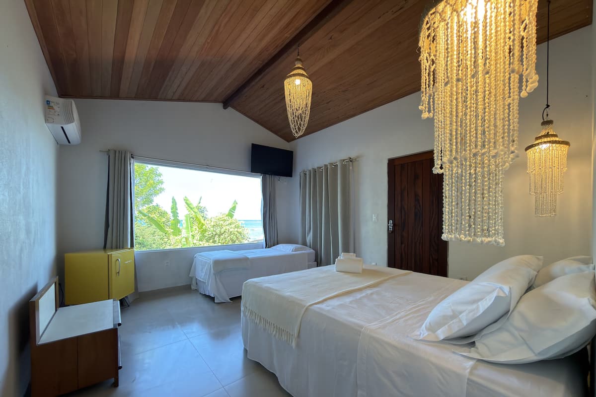 Quarto Luxo Vista Mar com Banheira de Hidromassagem | Vista desde la habitación