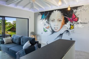 Interior - Residence BO, One-Bedroom Apartment, Suite with Sea View (Baie Orientale)