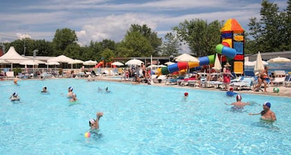 Mobilehome at the lake Garda