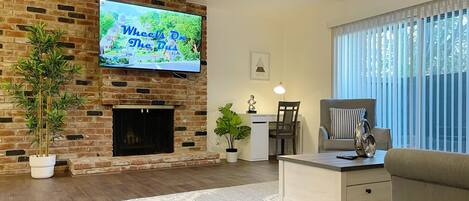 Smart-tv och böcker