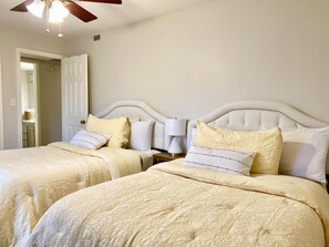 2 habitaciones, wifi gratis y ropa de cama
