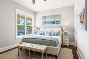5 bedrooms, iron/ironing board, free WiFi, bed sheets - Coastal Elegance at NatureWalk: Modern Retreat Minutes from the beach! (Santa Rosa Beach)