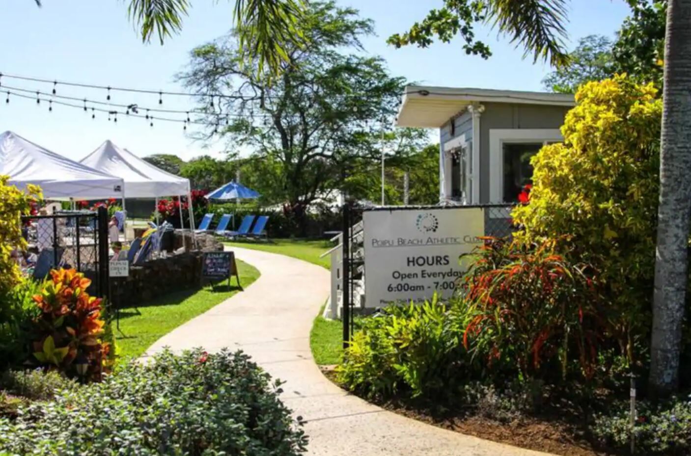 Enceinte de l’hébergement