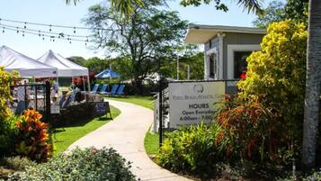 Enceinte de l’hébergement