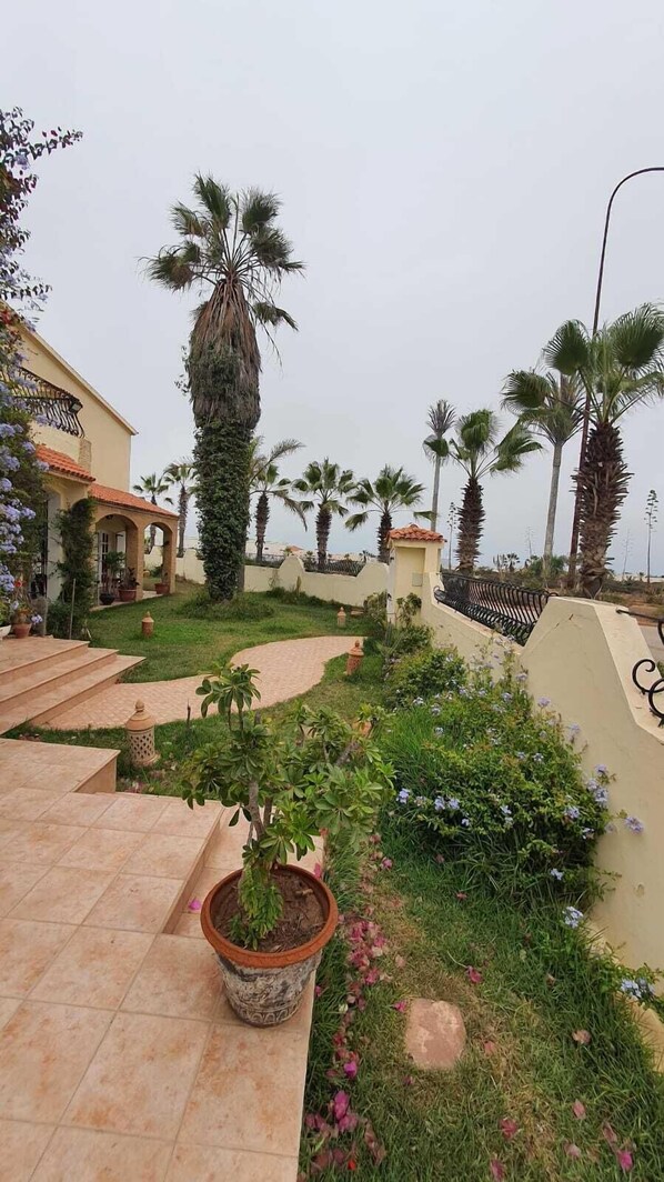 Façade de l’hébergement