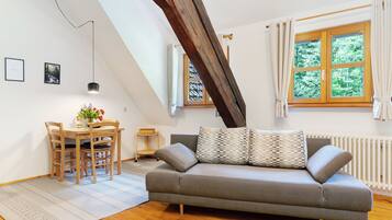 TV, table tennis, stereo