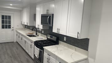 Microwave, oven, stovetop