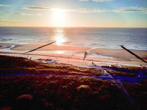 Appartement avec jardin directement sur la plage