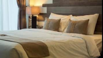 5 bedrooms, WiFi, bed sheets