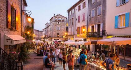 Retraite avec vue sur les Cévennes à MoliÚres