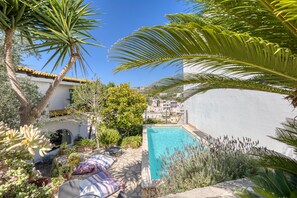 Pool - Villa 'Blu La Cambusa' with Shared Pool, Wi-Fi and Air Conditioning (Castro)