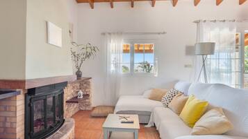 TV, fireplace, ping pong