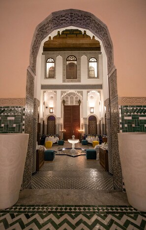Front of property - evening/night