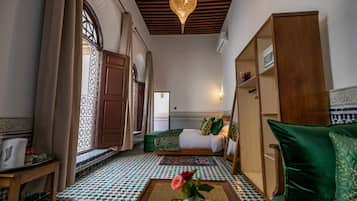 Premium bedding, memory-foam beds, individually decorated