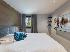 3 bedrooms, free WiFi, bed sheets - Stunning apartment with garden in Megève, 3 bedrooms, pets allowed (Megève)