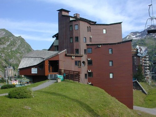 Studio for 4 with balcony and view of Aquariaz, central Avoriaz